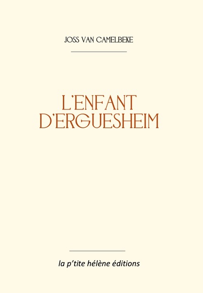 Picture of L'ENFANT D'ERGUESHEIM