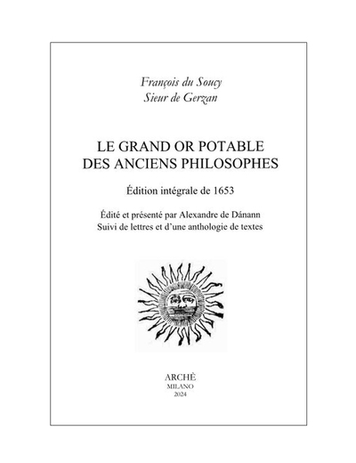 Image de Le Grand Or Potable des anciens Philosophes