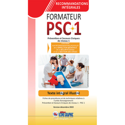 Picture of Fiches "Recommandations intégrales du formateur PSC1 en fiches illustrées"