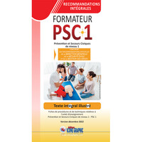 Picture of Fiches "Recommandations intégrales du formateur PSC1 en fiches illustrées"