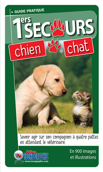 Image de Livre "Guide pratique des Premiers secours Chien Chat"
