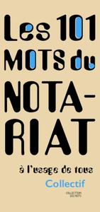 Picture of 101 mots du notariat
