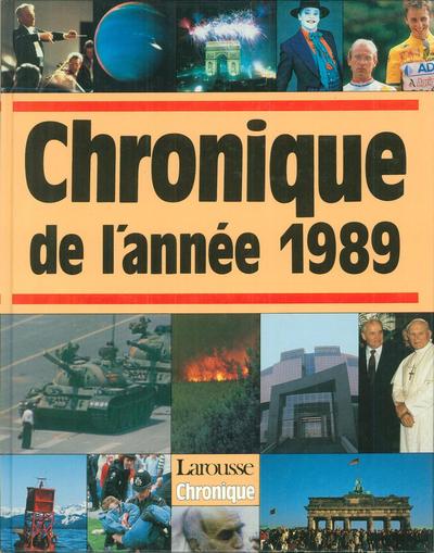 Image de CHRONIQUE DE L'ANNEE 1989