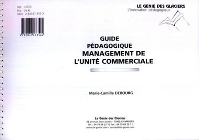 Image de MANAGEMENT DE L'UNITE COMMERCIALE. GUIDE PEDAGOGIQUE (POCHETTE)
