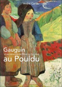 Image de Gauguin et ses camarades de l'École de Pont-Aven au Pouldu