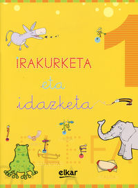 Image de IRAKURKETA ETA IDAZKETA KOADERNOA 1