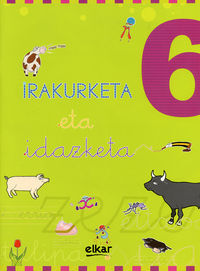 Image de IRAKURKETA ETA IDAZKETA KOADERNOA 6