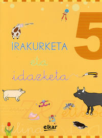 Image de IRAKURKETA ETA IDAZKETA KOADERNOA 5
