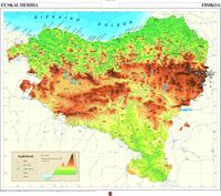 Picture of MAPA MURALA - EUSKAL HERRIA FISIKO POLITIKOA 118X100CM