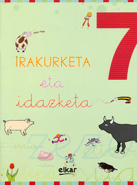 Image de IRAKURKETA ETA IDAZKETA KOADERNOA 7