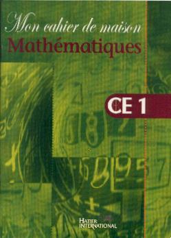 Image de Mon cahier de maison  -  Mathématiques CE1