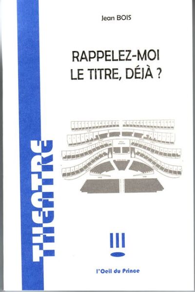 Picture of Rappelez-moi le titre déjà ?