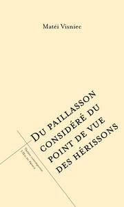 Picture of Du paillasson considéré du point de vue des hérissons