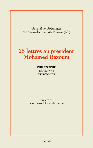 Picture of 25 Lettres au président Mohamed Bazoum