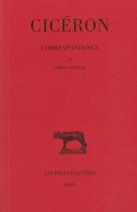 Image de Correspondance. Tome XI : Lettres DCCCLXVII-DCCCCLI. Index général
