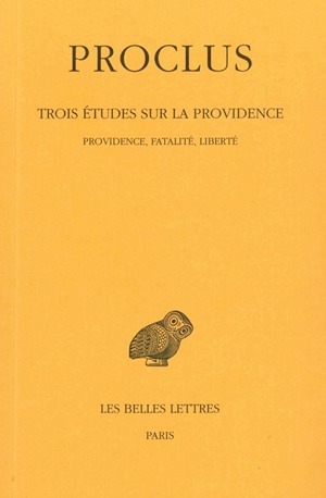 Image de Trois études sur la providence. Tome II : Providence, fatalité, liberté