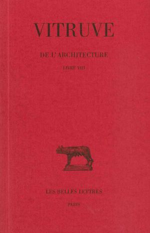 Image de De l'Architecture. Livre VIII