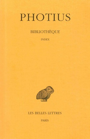 Image de Bibliothèque. Tome IX : index