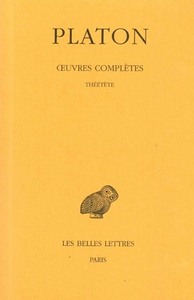Picture of Œuvres complètes. Tome VIII, 2e partie: Théétète