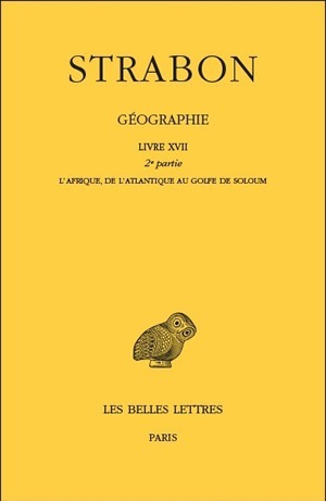 Picture of Géographie. Tome XV: Livre XVII, 2e partie