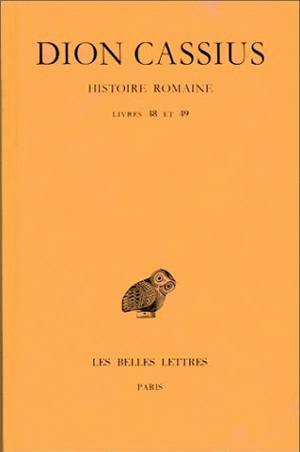 Image de Histoire romaine. Livres 48 & 49