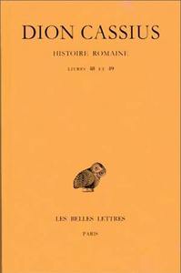 Image de Histoire romaine. Livres 48 & 49