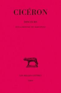 Picture of Discours. Tome XIII, 2e partie : Sur la réponse des haruspices
