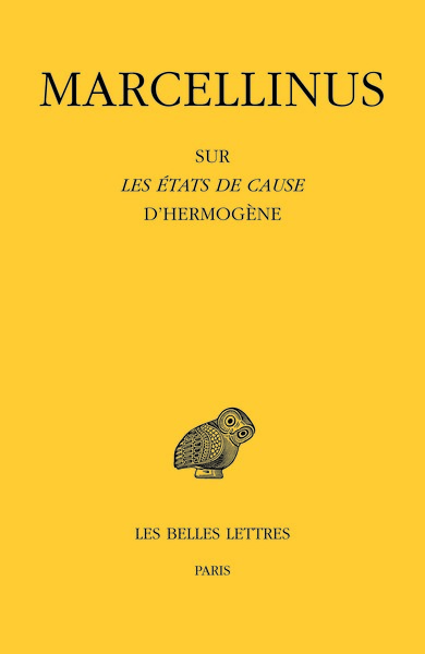 Picture of Sur Les États de Cause d’Hermogène