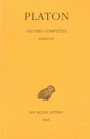 Picture of Œuvres complètes. Tome VIII, 1re partie: Parménide