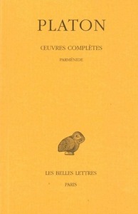 Picture of Œuvres complètes. Tome VIII, 1re partie: Parménide
