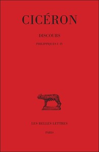 Image de Discours. Tome XIX : Philippiques I-IV