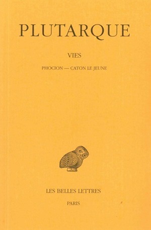 Image de Vies. Tome X : Phocion - Caton le Jeune