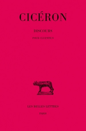 Picture of Discours. Tome VIII : Pour Cluentius