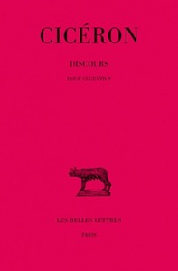 Picture of Discours. Tome VIII : Pour Cluentius