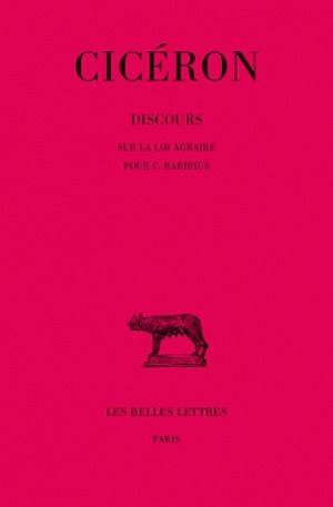 Picture of Discours. Tome IX : Sur la loi agraire - Pour C. Rabirius