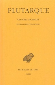 Image de Œuvres morales. Tome XII, 2e partie : Traité 58