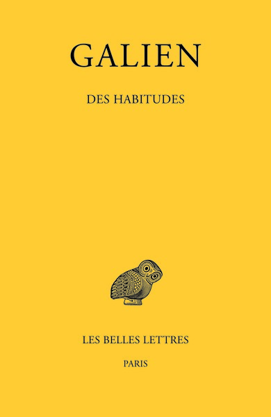 Image de Tome XI : Des habitudes