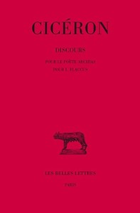 Picture of Discours. Tome XII : Pour le poète Archias - Pour L. Flaccus