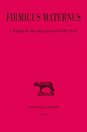 Image de L'Erreur des religions païennes
