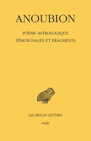 Image de Poème astrologique. Témoignages et fragments