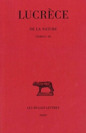 Image de De la Nature. Tome I: Livres I-III