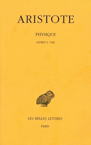 Picture of Physique. Tome II: Livres V-VIII