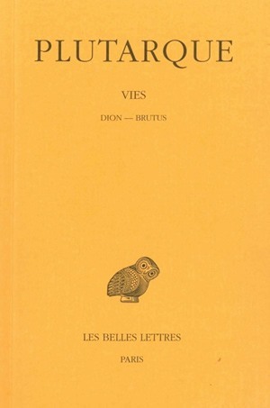 Image de Vies. Tome XIV : Dion - Brutus