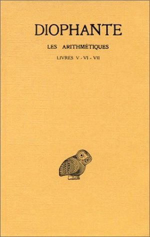 Image de Les Arithmétiques. Tome IV : Livres V-VII