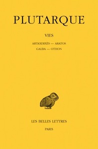 Image de Vies. Tome XV : Artaxerxès - Aratos - Galba - Othon