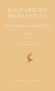 Image de Questions disputées. Tome IV: Questions 23-31. Les Démons