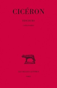 Image de Discours. Tome X : Catilinaires