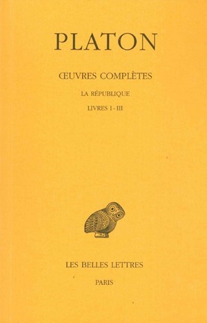 Image de Œuvres complètes. Tome VI: La République, Livres I-III