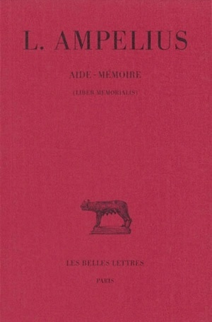 Picture of Aide-mémoire (Liber memorialis)