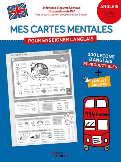 Picture of Mes cartes mentales pour enseigner l'anglais - Niveau Primaire (cycles 2 et 3)